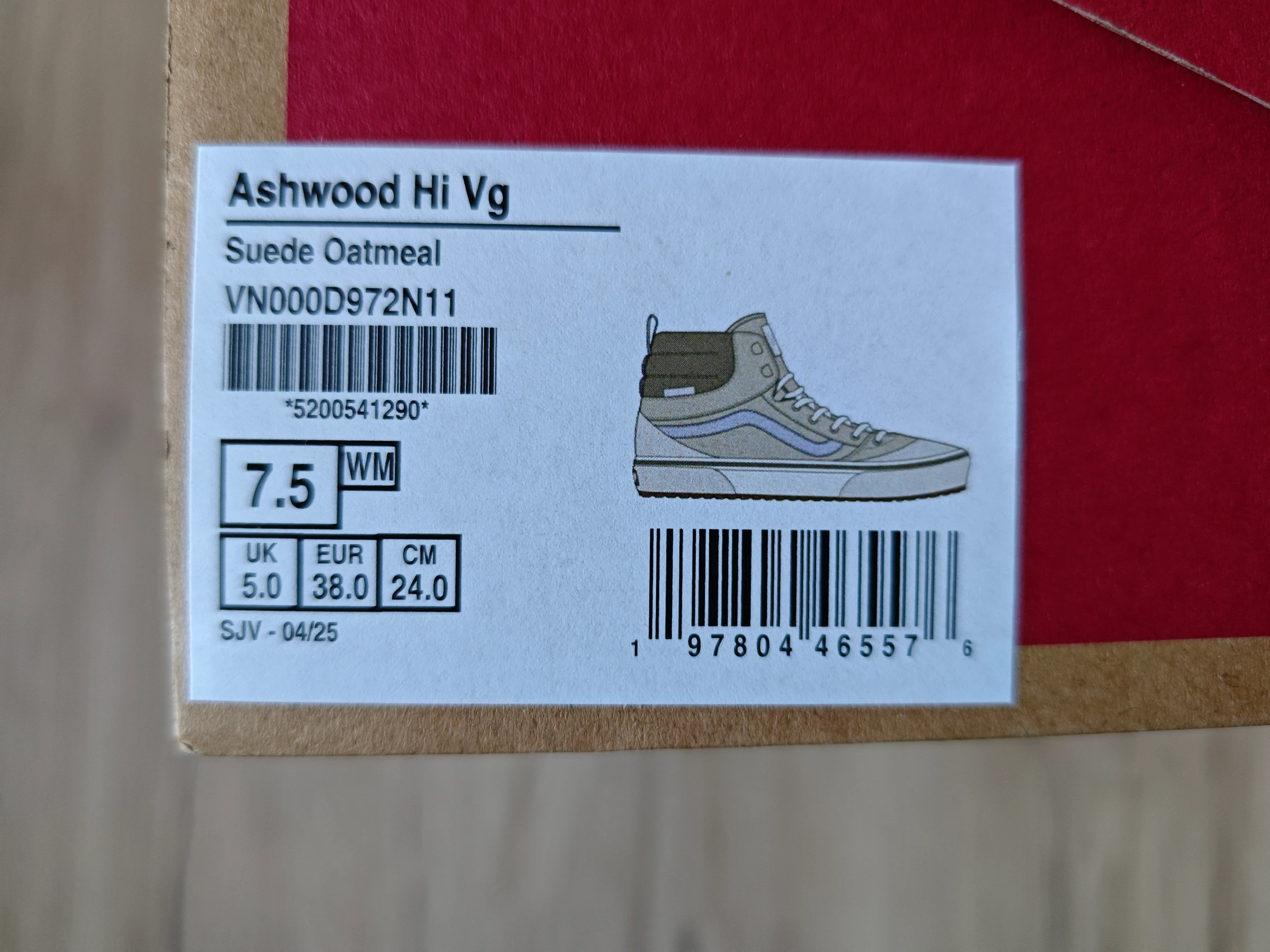 [N3UF] Vans Ashwood Hi Vansguard Women | Size 38 – photo 6